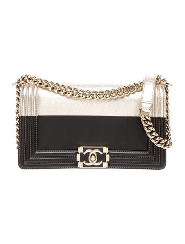 Medium Bicolor Boy Bag