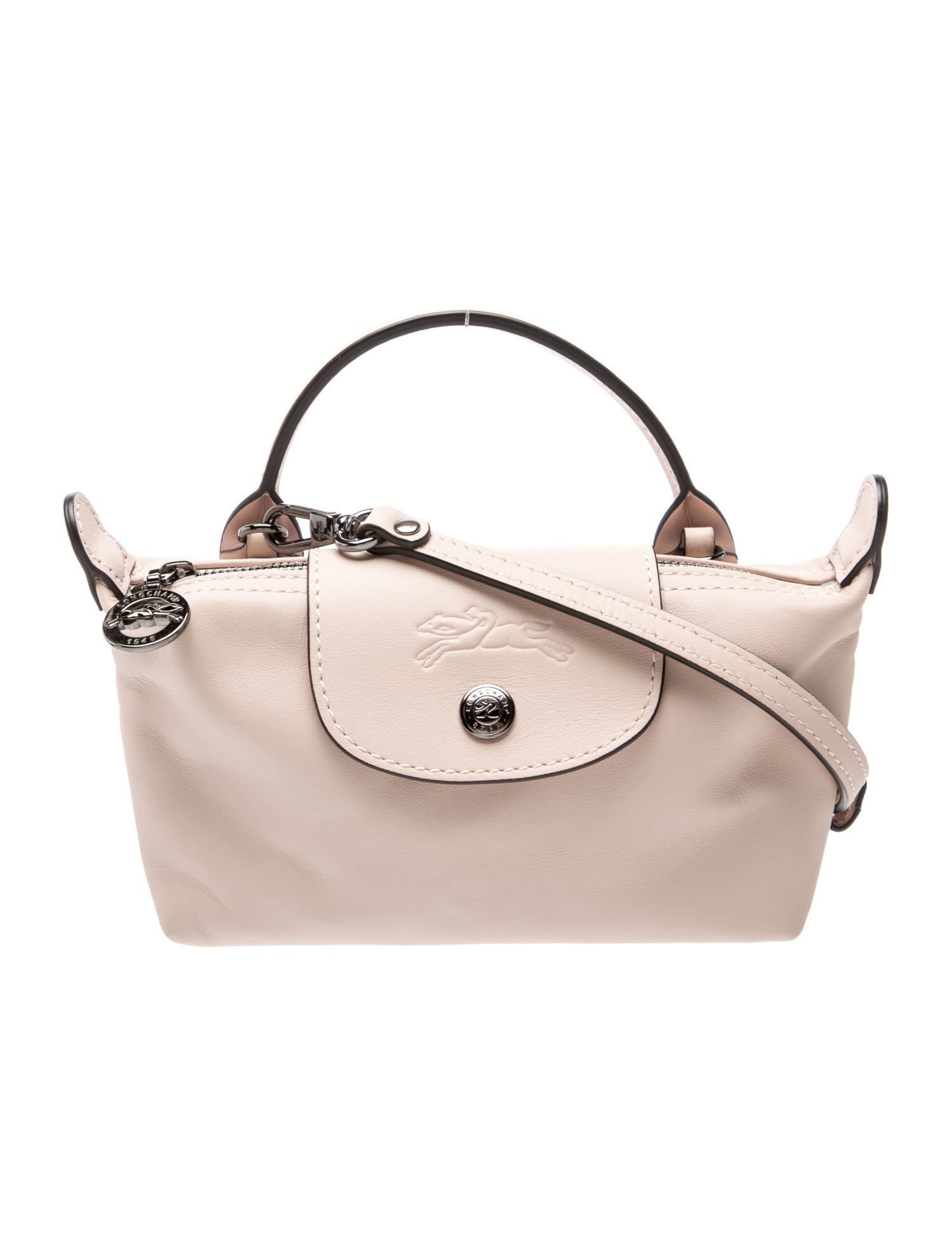 Leather Top Handle Bag
