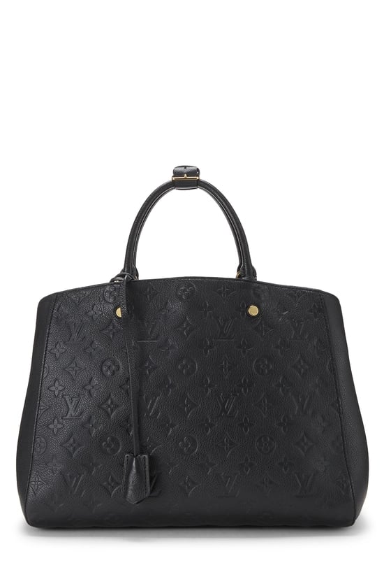 Black Monogram Empreinte Montaigne GM