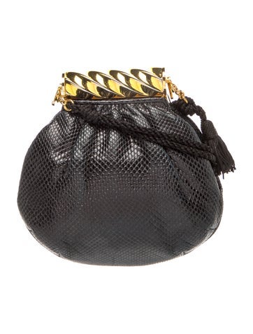 Snakeskin Evening Bag