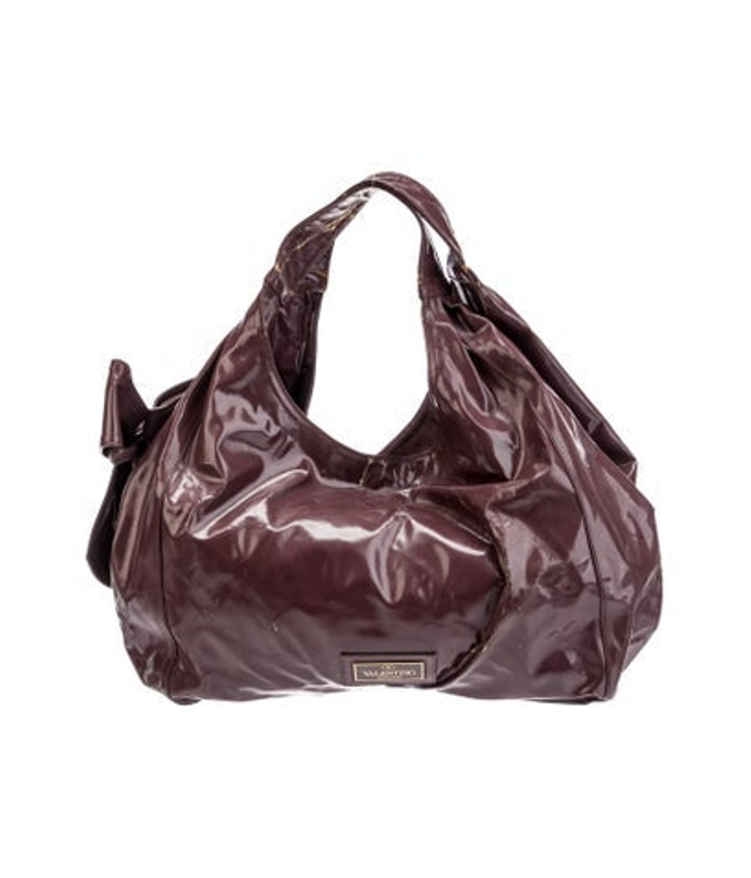 Valentino Patent Leather Shoulder Bag