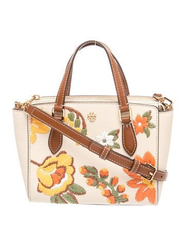Tory Burch Saffiano Leather Top Handle Bag