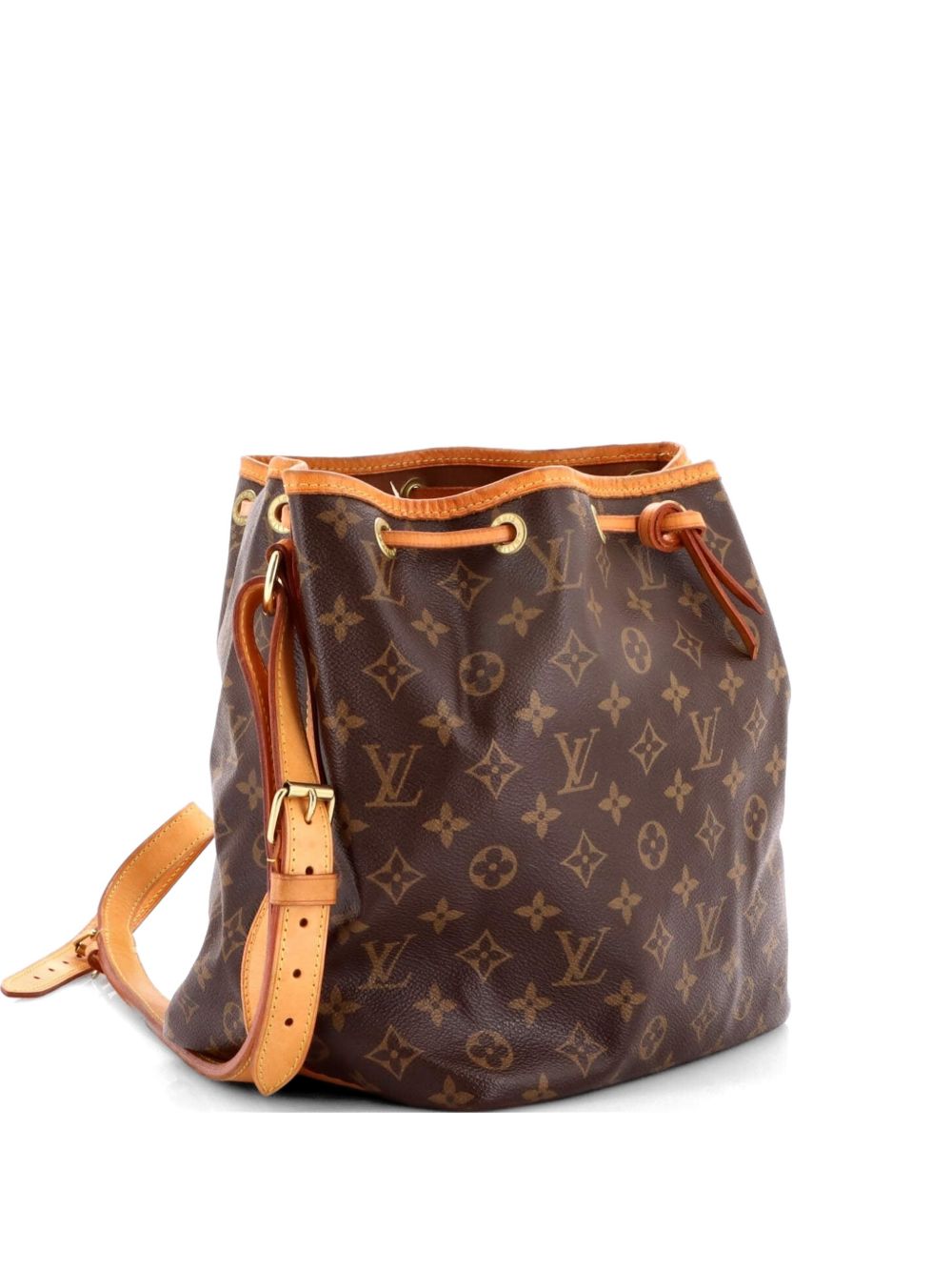 Petit Noe Handbag Monogram Canvas bucket bag