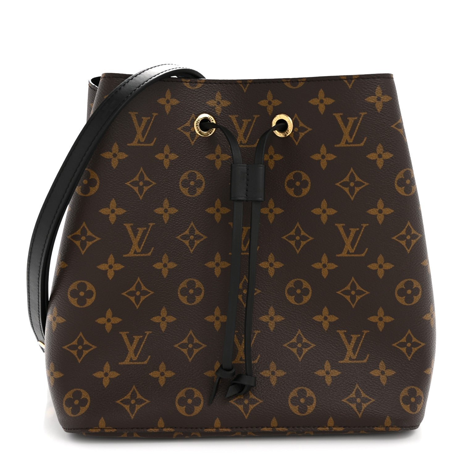 Louis Vuitton Louis Vuitton Monogram Neonoe MM Black
