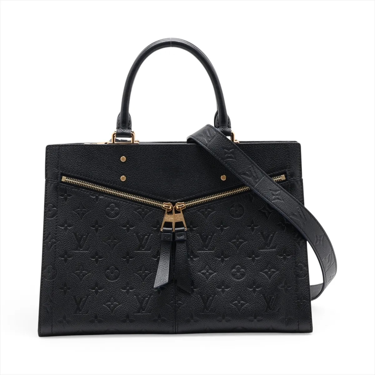 Louis Vuitton monogram empreinte Three MM M54273 Navy Blue There was an RFID res
