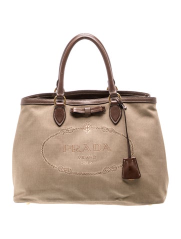 Tessuto Nylon Top Handle Bag
