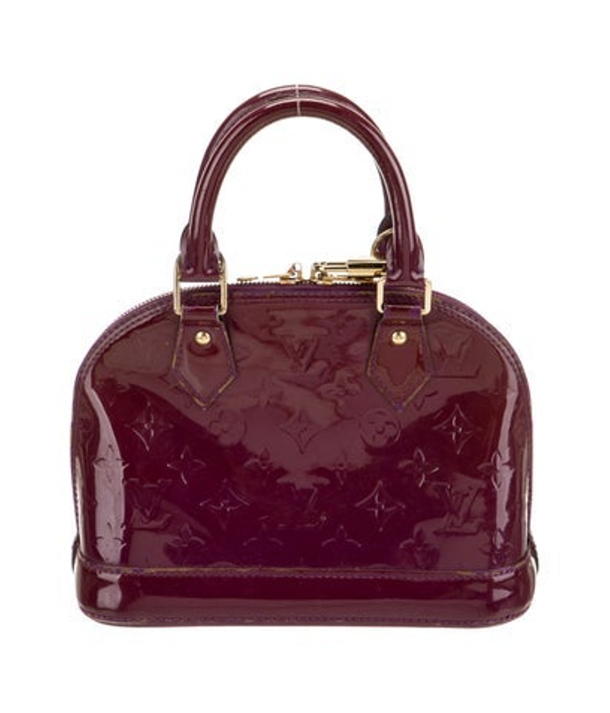 Louis Vuitton Vuitton Monogram Vernis Alma Bb