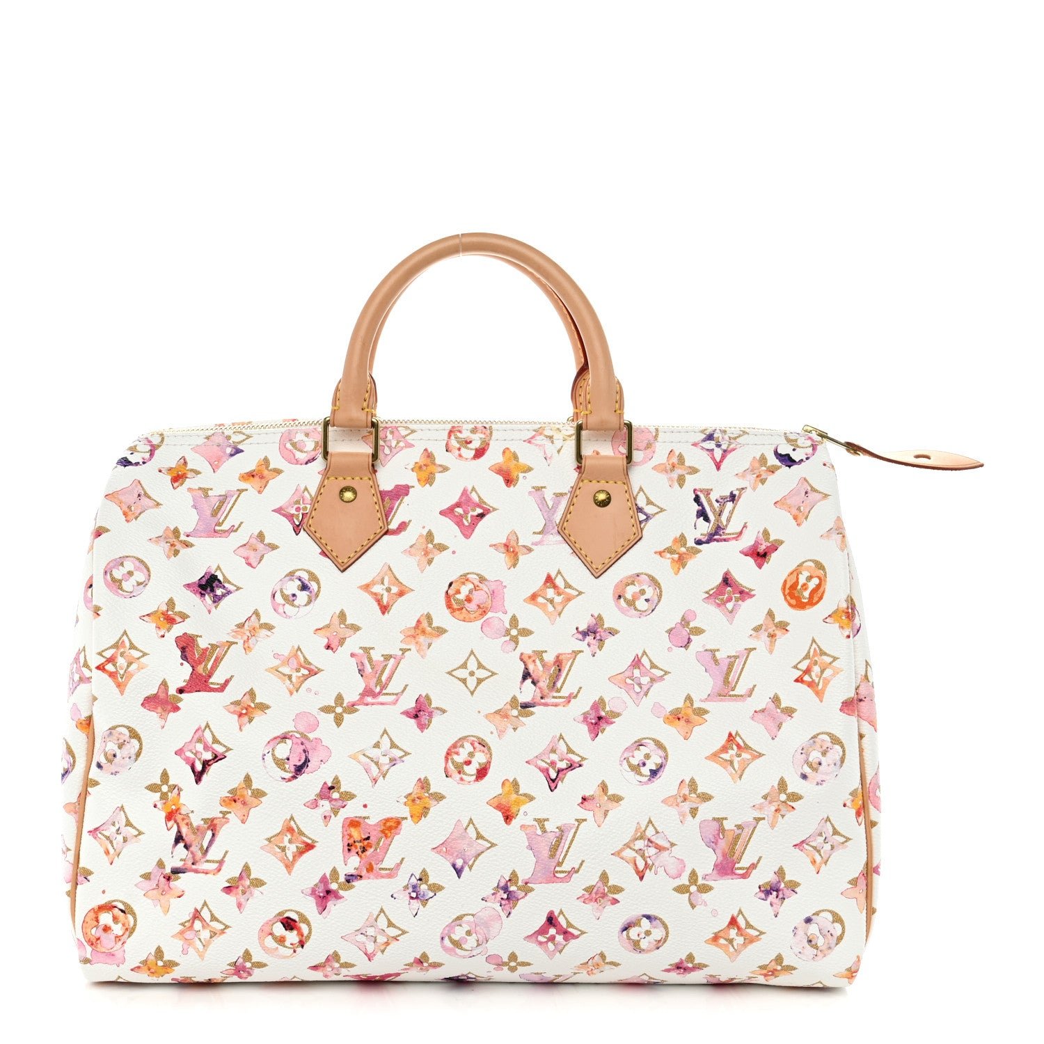 Louis Vuitton Watercolor Aquarelle Speedy 35 White