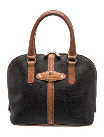 Leather Top Handle Bag Vintage