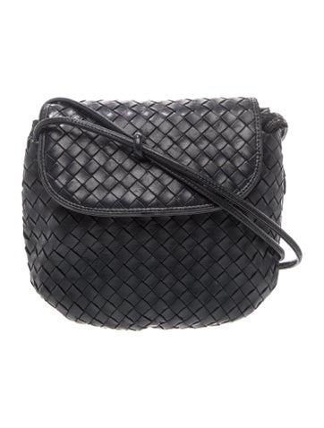 Intrecciato Crossbody Bag Vintage