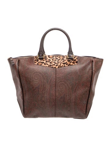 Saffiano Leather Top Handle Bag