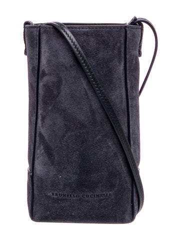 Suede Crossbody Bag