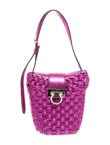 Salvatore Ferragamo Leather Trifolio