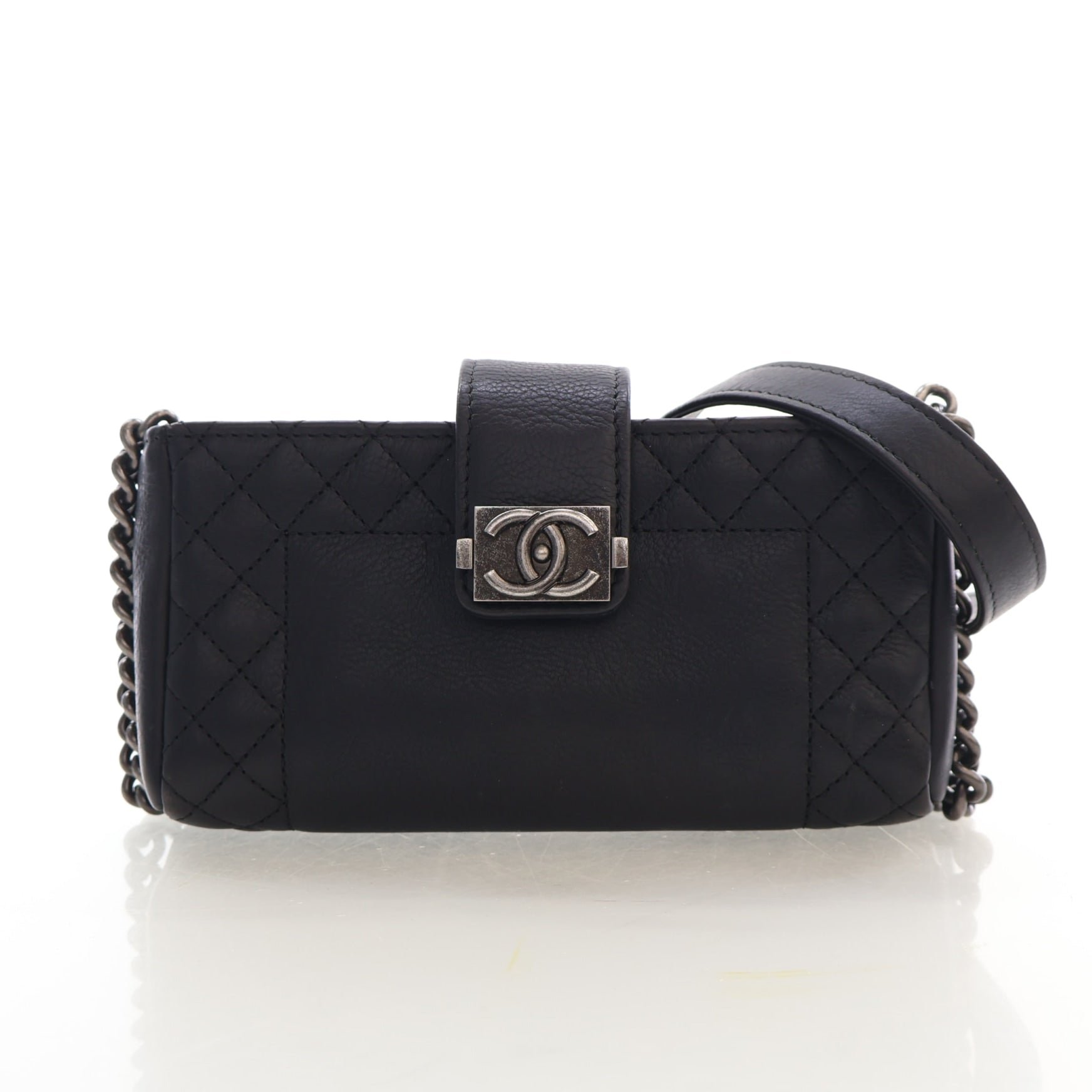Chanel Mini Calfskin Boy Reverso Pochette