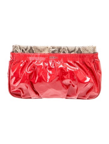 Patent Leather Evening Bag Medium