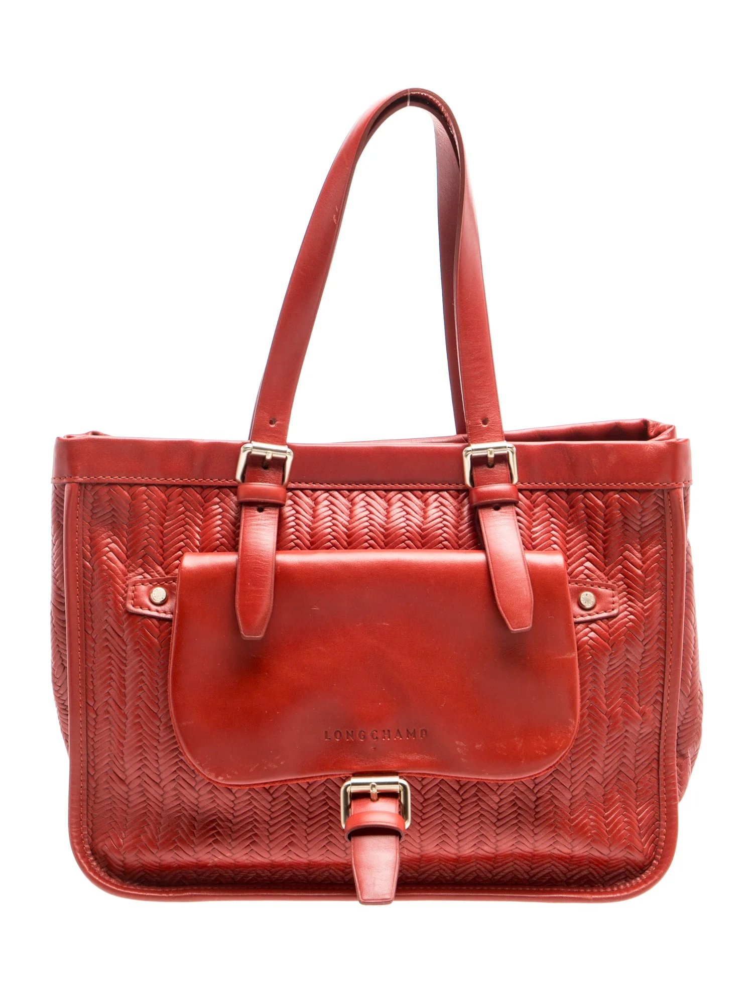 Leather Top Handle Bag