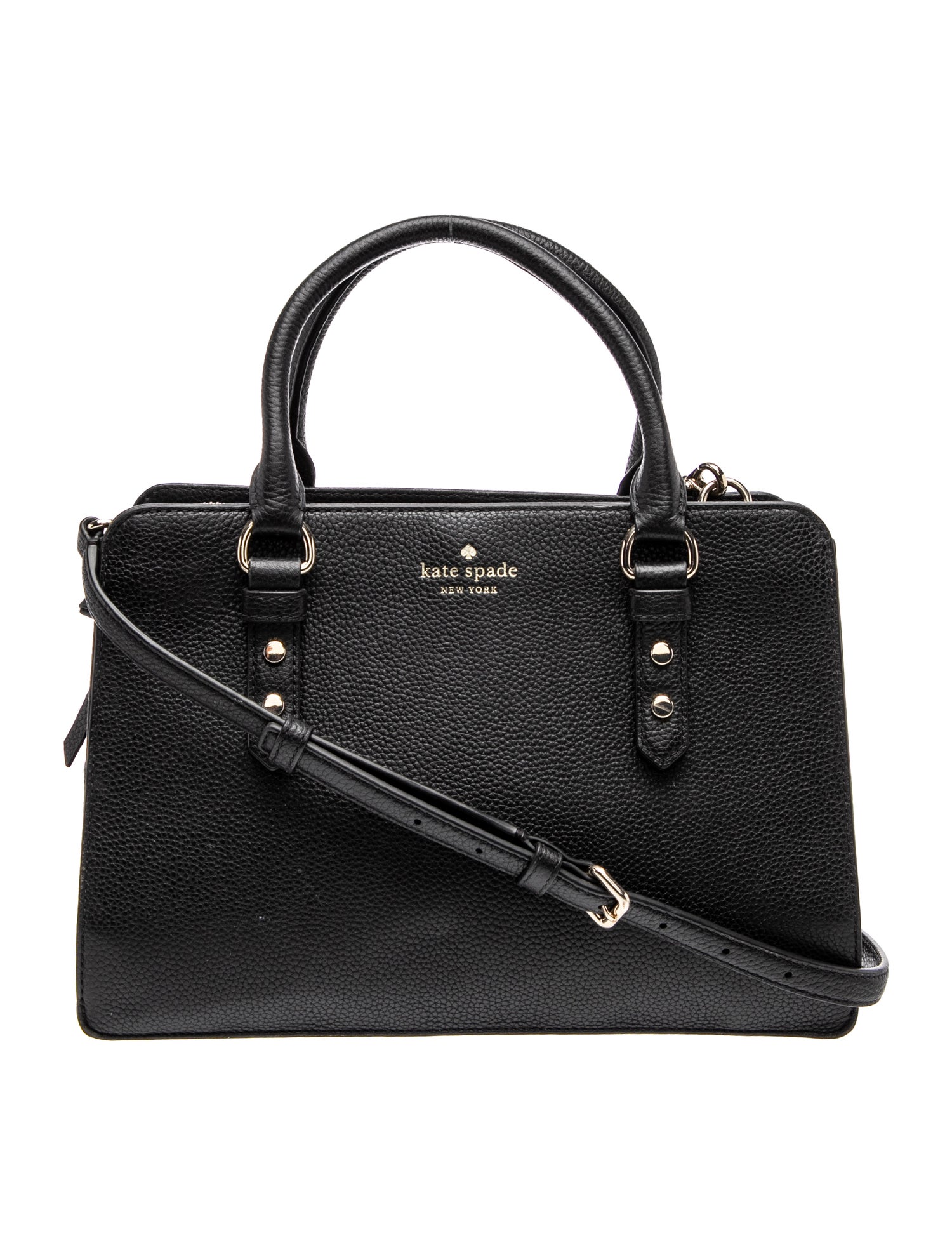Leather Top Handle Bag