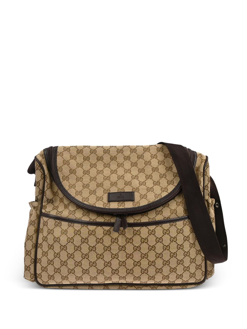 1990-2000s GG leather shoulder bag