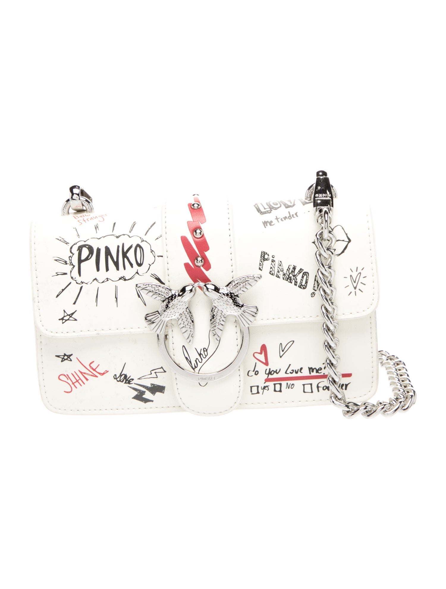 Pinko Leather Clutch