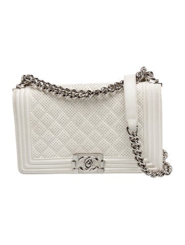 Medium Perforated Boy Bag