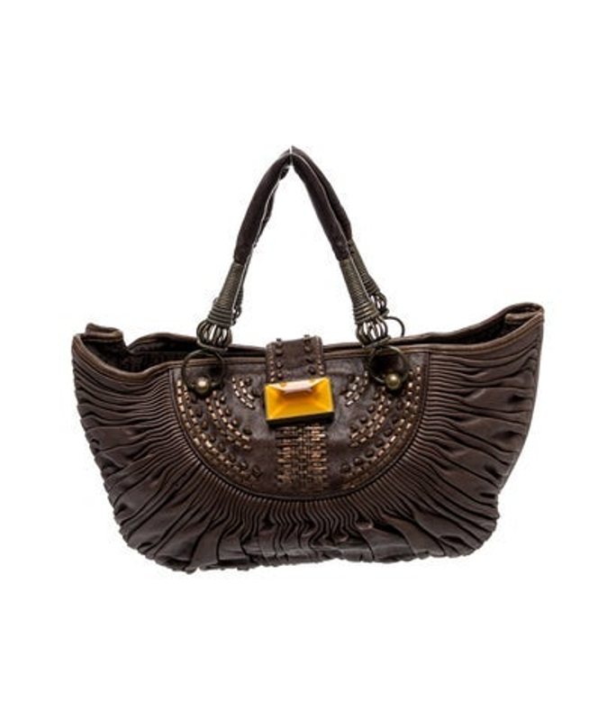 Dior Dior Leather Top Handle Bag Vintage