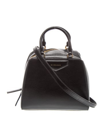 Leather Top Handle Bag