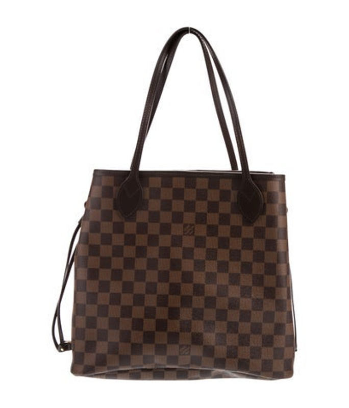 Louis Vuitton Vuitton Damier Ebene Neverfull W Pouch Mm