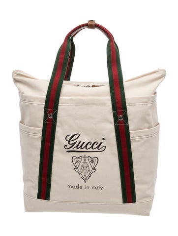Web Printed Canvas Tote