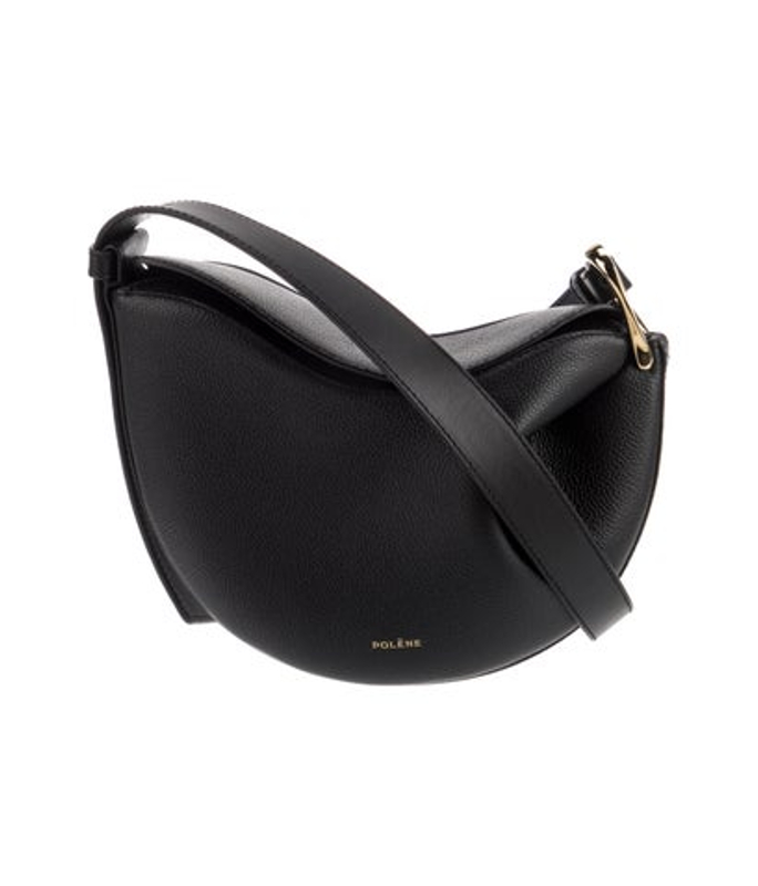 Polene Leather Crossbody Bag