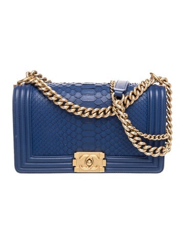 Medium Python Boy Bag