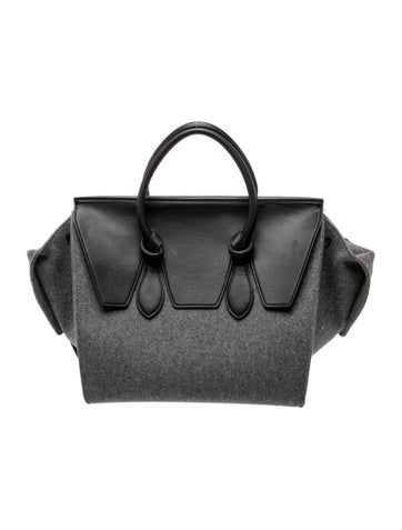 Felt Top Handle Bag