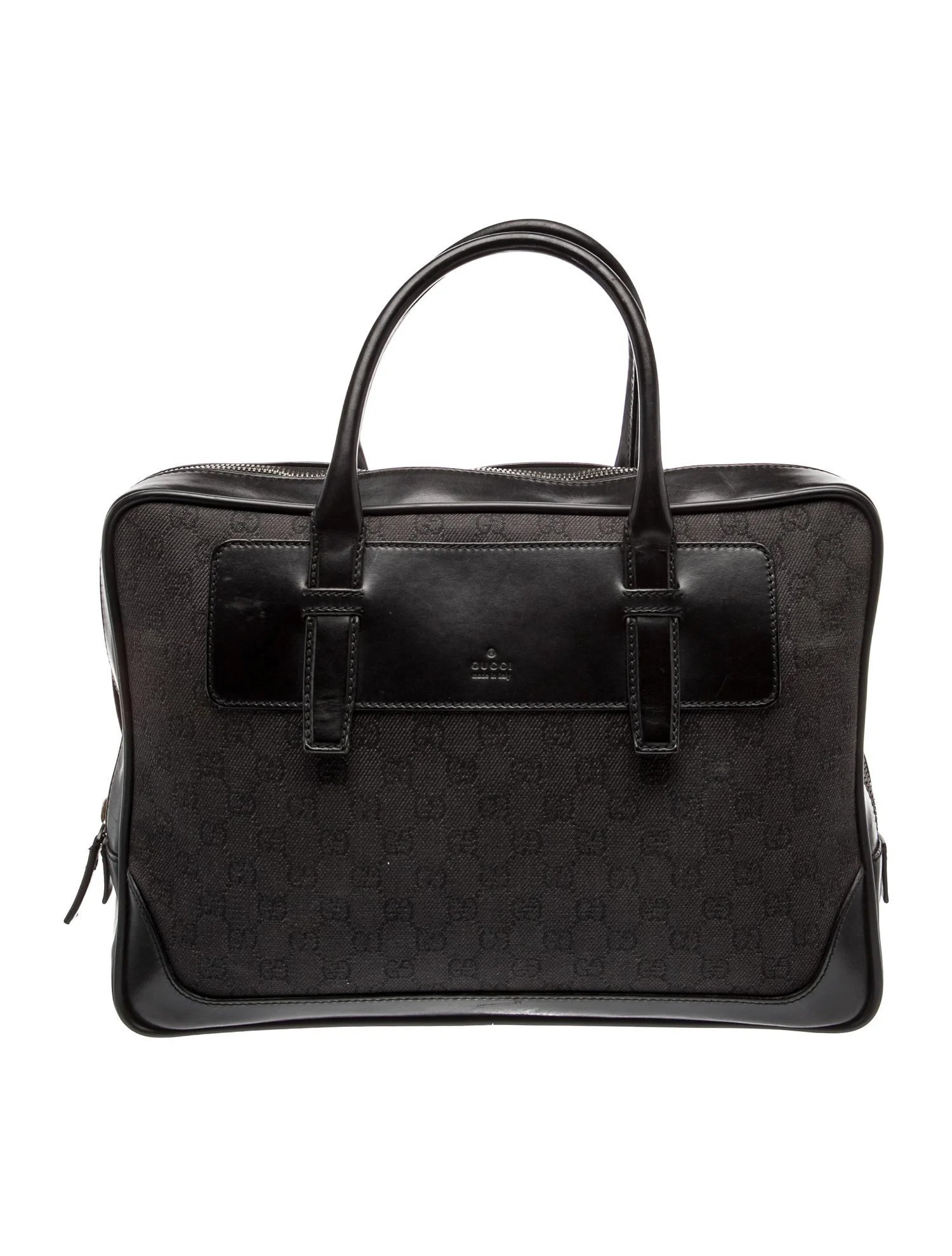 GG Canvas Top Handle Bag