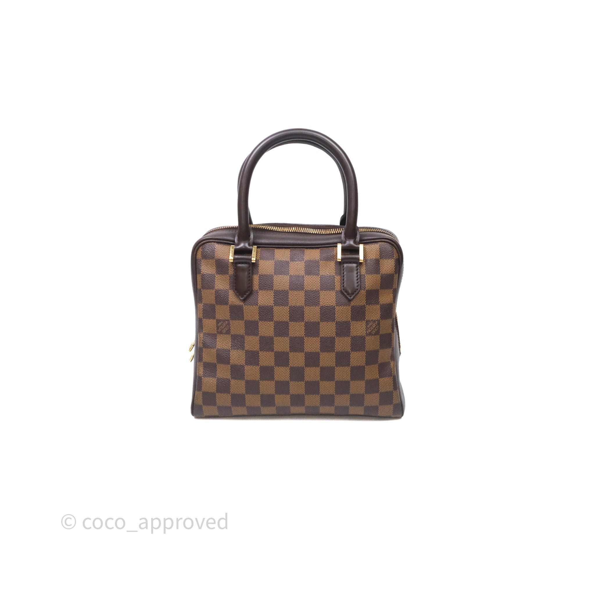 Louis Vuitton Brera Bag Damier Ebene Canvas