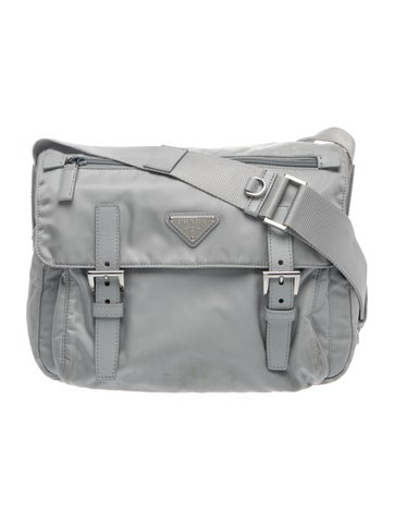 Tessuto Nylon Messenger Bag