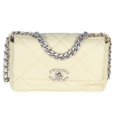 Leather 19 Flap Bag Medium
