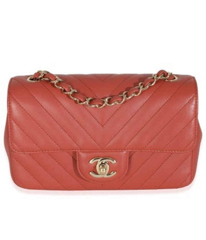 Chanel Mini Chevron Flap Bag