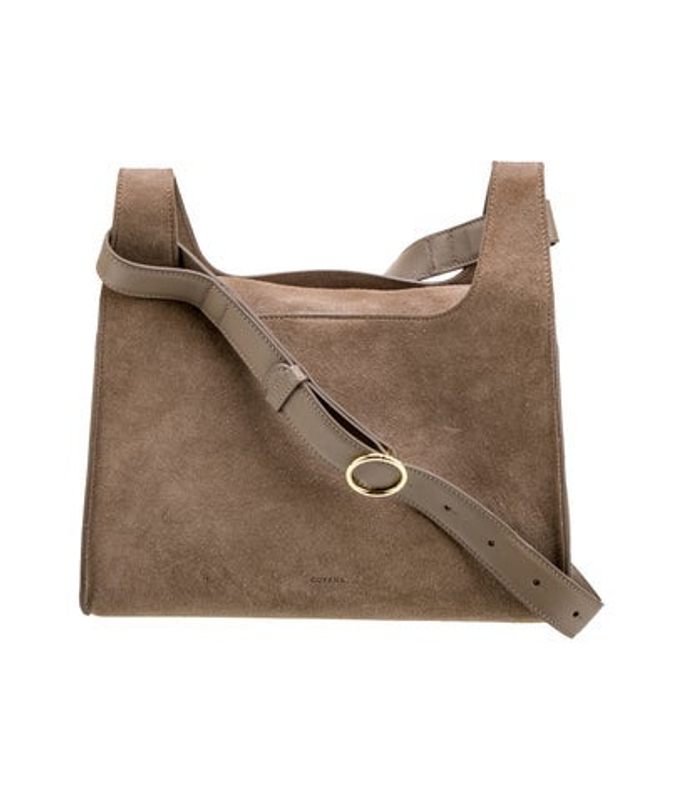 Cuyana Suede Shoulder Bag