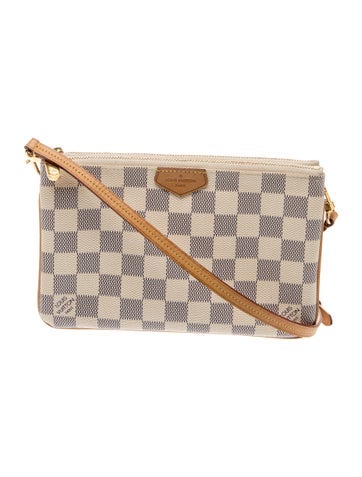 Damier Azur Double Zip Pochette