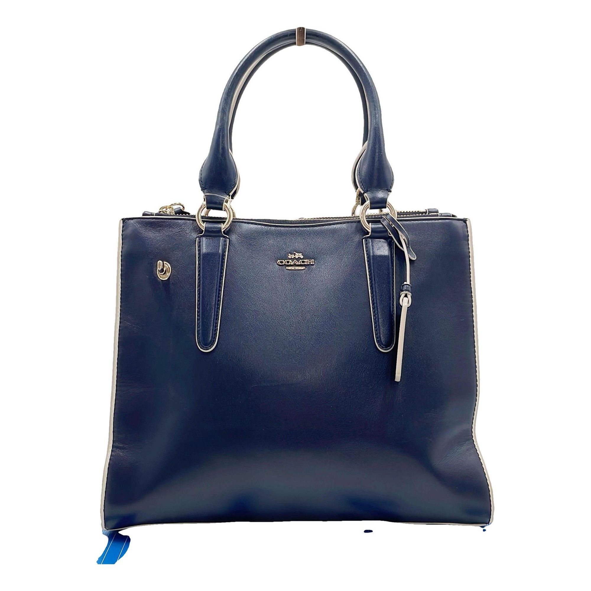 Leather tote