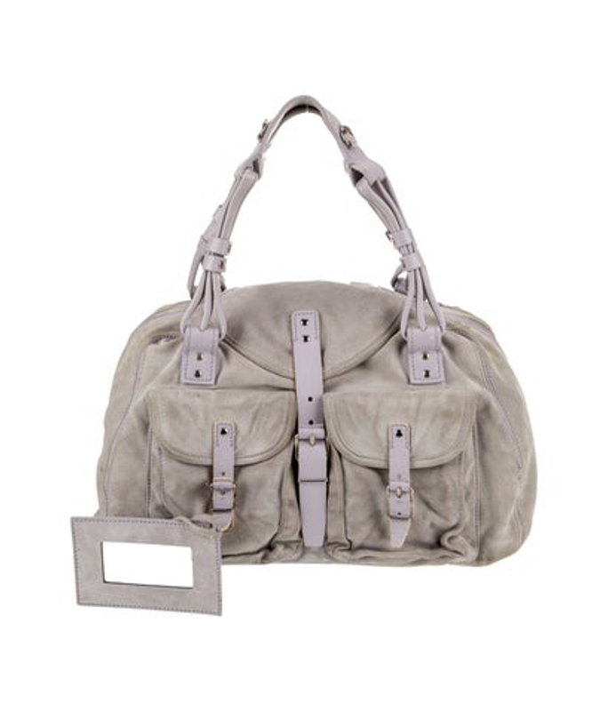 Balenciaga Suede Shoulder Bag