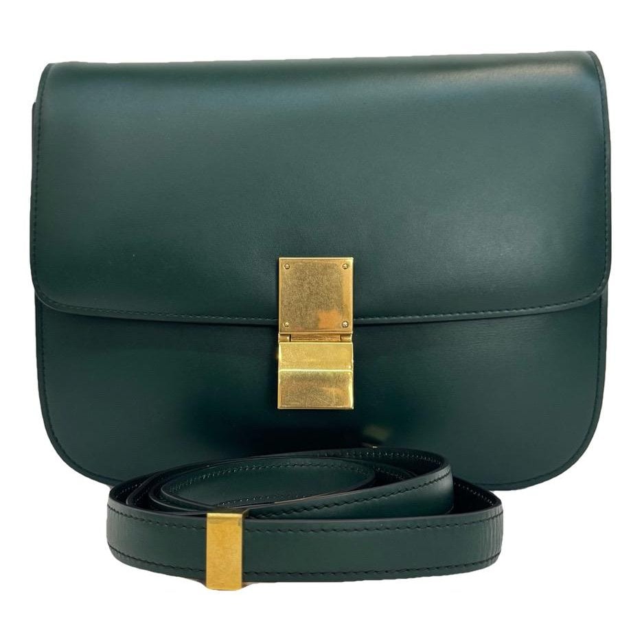 Classic leather handbag