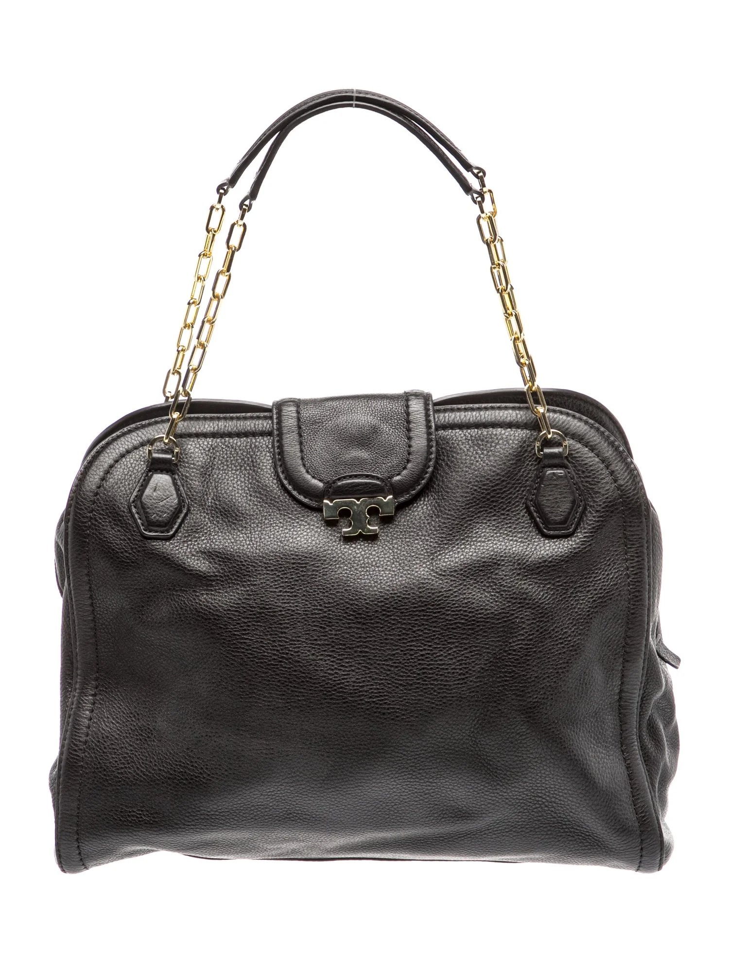 Leather Top Handle Bag