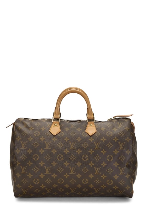 Monogram Canvas Speedy 40