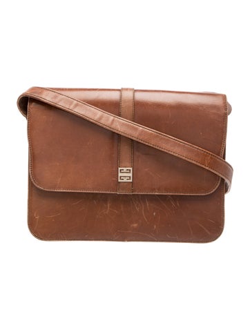 Givenchy Leather Messenger Bag