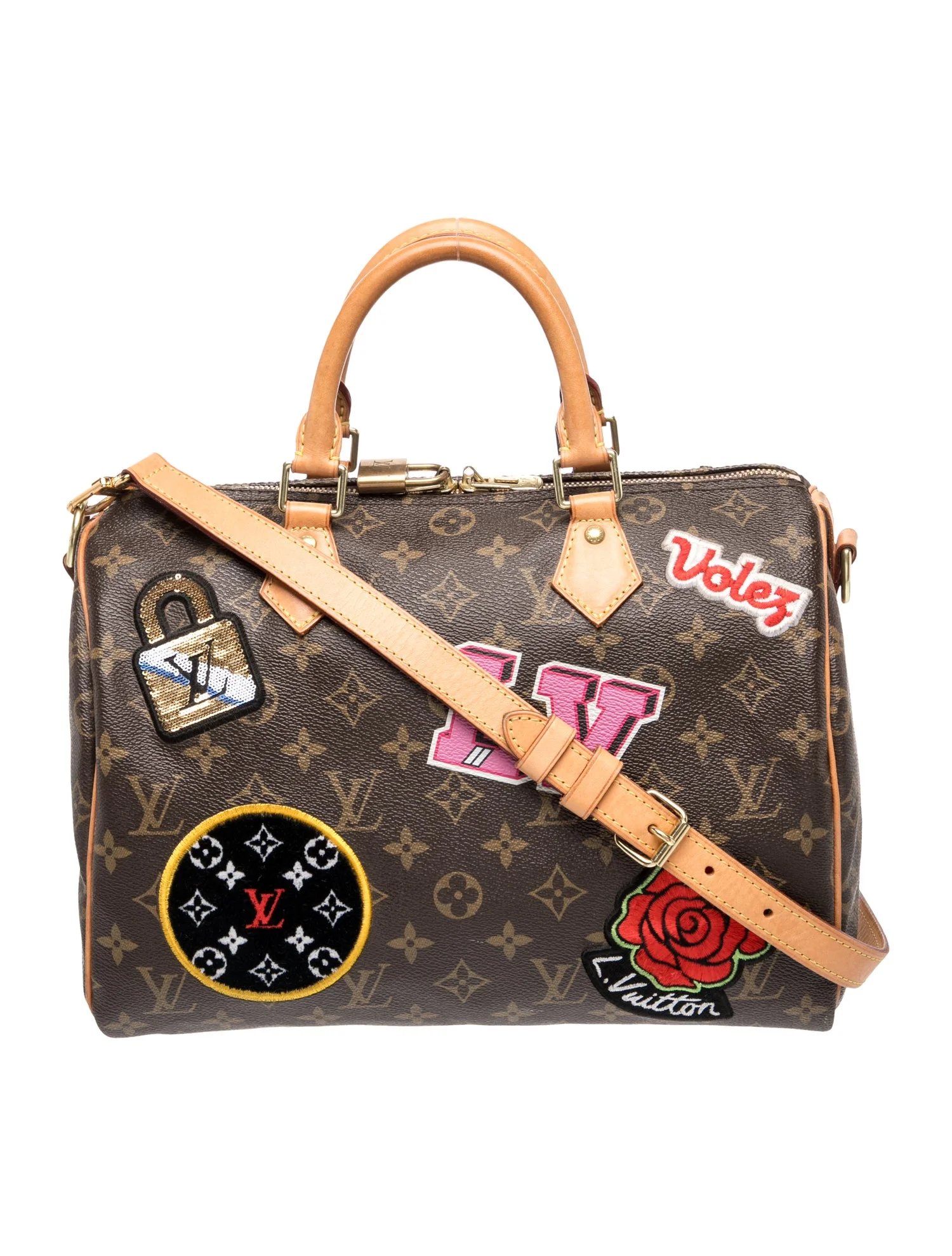 LV Monogram Speedy Bandouliere 30