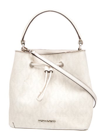 Michael Kors Leather Bucket Bag
