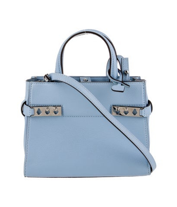 Delvaux Leather Tempete Crush W Strap Small