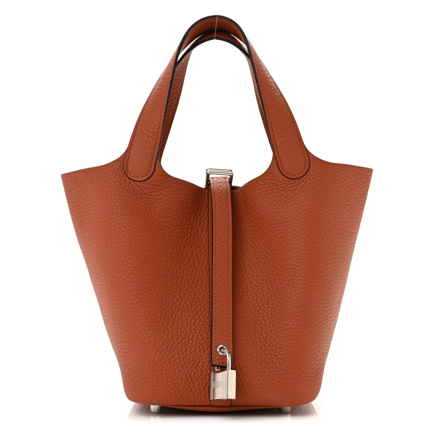 Hermes Taurillon Clemence Picotin Lock 18 PM Cuivre