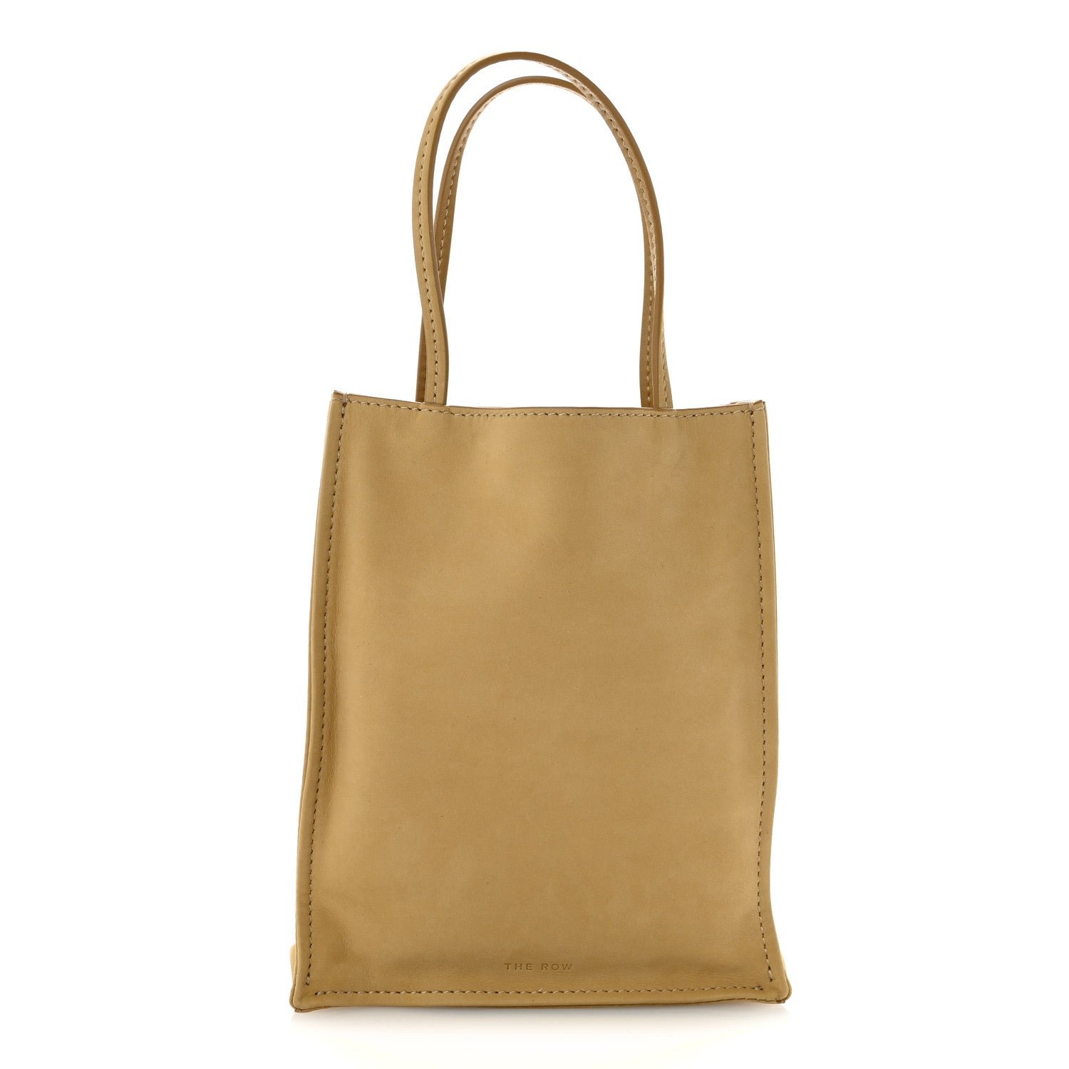 The Row Nubuck Small To Go Tote Mustard
