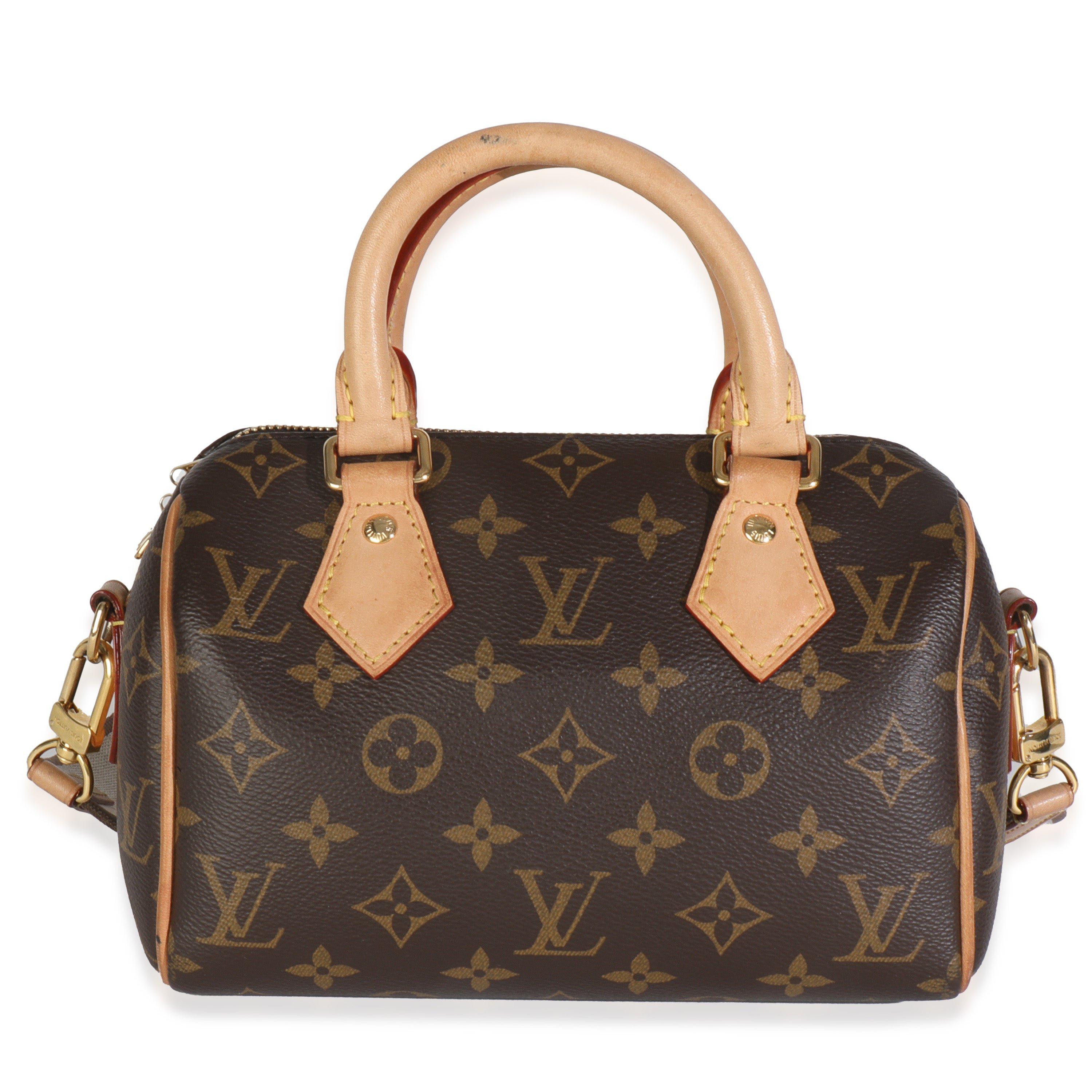 Louis Vuitton Beige Monogram Canvas Speedy Bandouliere 20